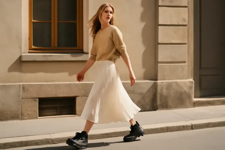 Come abbinare scarpe chunky alle gonne leggere? Soluzioni pratiche che evitano errori di stile